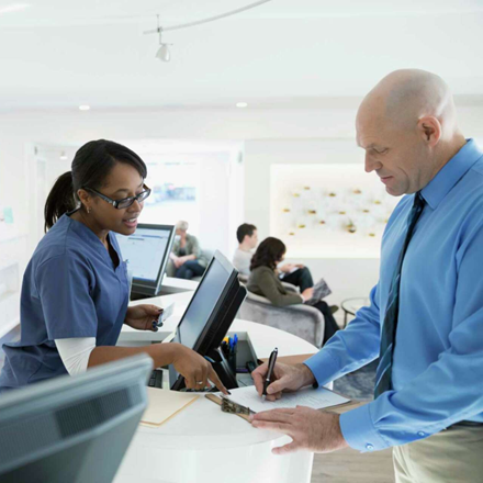 Onboarding para el control de visitas (Hospitales)