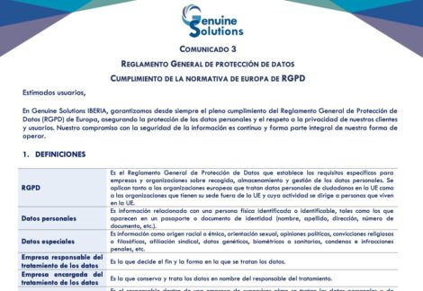 Comunicado #3, Helpdesk Comunicado #3, Helpdesk
